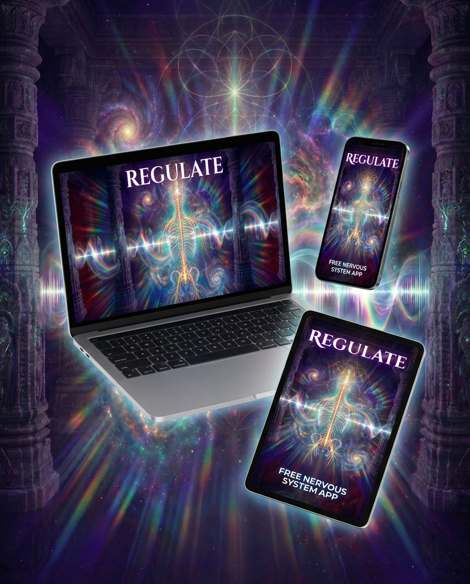 Regulate — Free Nervous System App on laptop, phone, and tablet